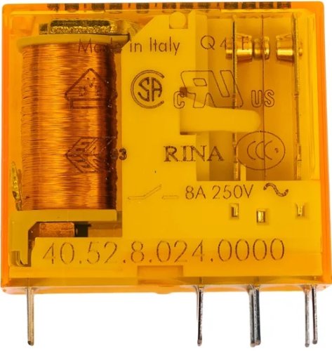 Реле миниатюрное универсальное Finder 2CO 8А 24В AC картинка